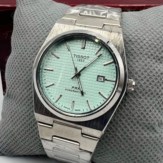 Tissot PRX Silver Tiffny Watch