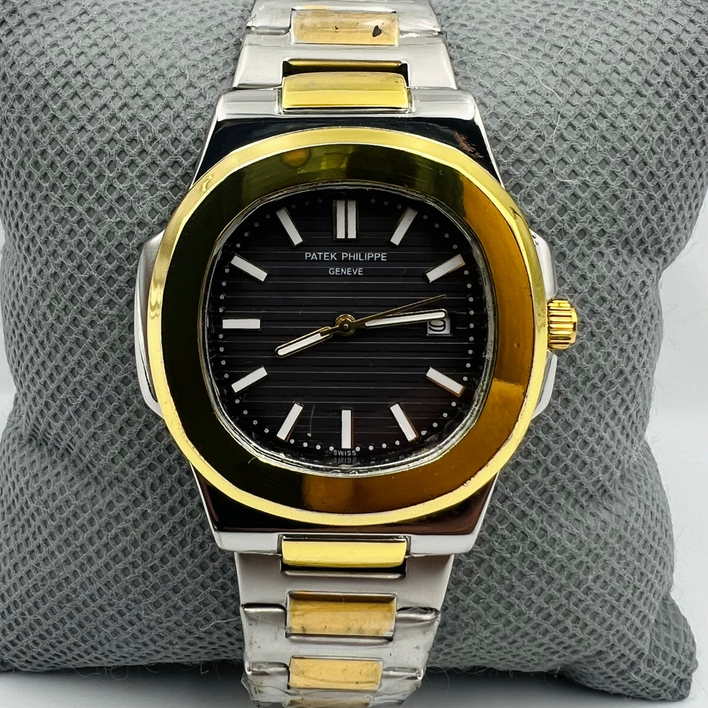 Patek Twotone Black Watch