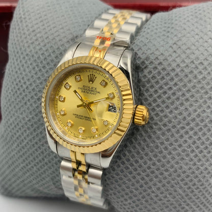 Rolx Ladies Twotone Watch