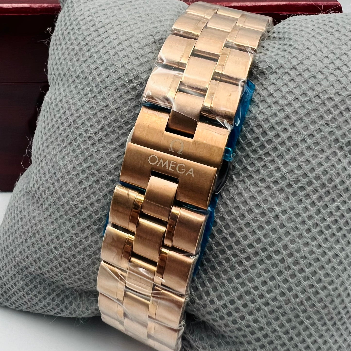Omega Chain Copper Brown Watch
