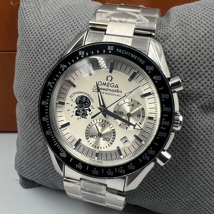Omega Speedmaster Chronograph White Watch