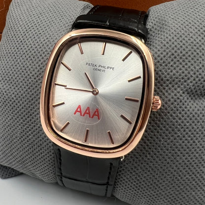 Patek AAA Black Copper Silver Watch