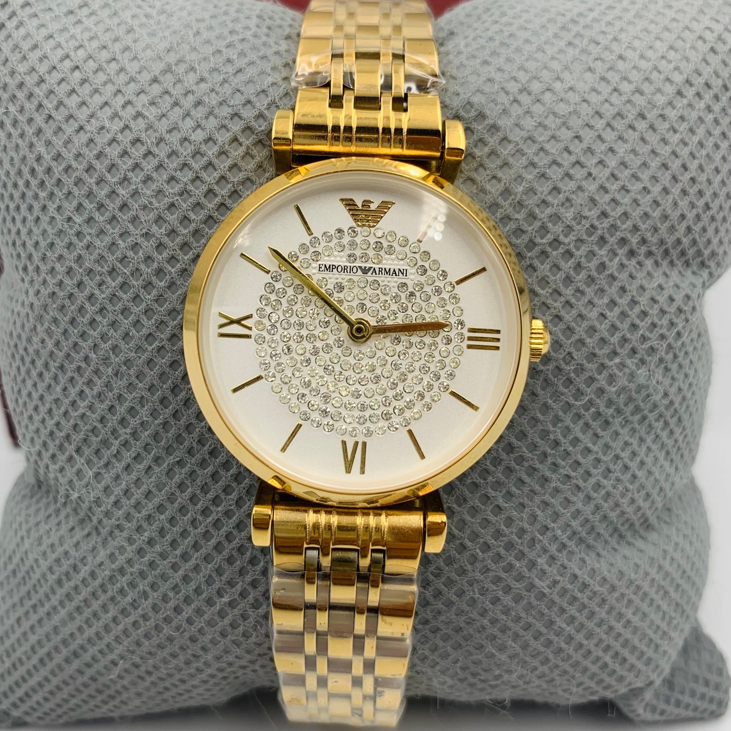 EMP Armani Full Golden Stone Ladies Watch