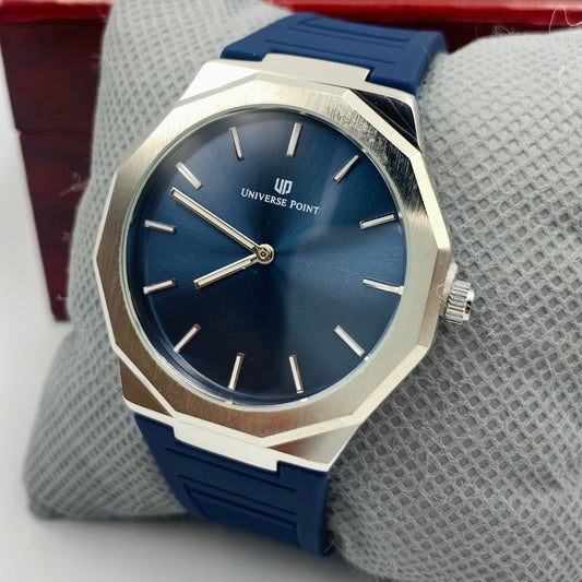 UP Blue Silver Watch