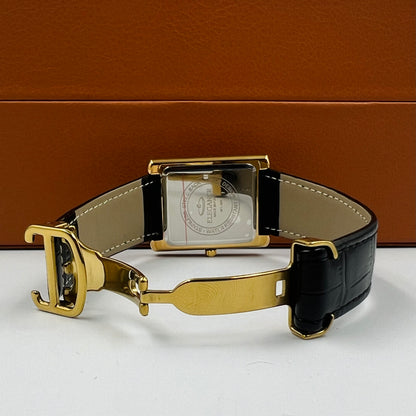 Elegance Golden White Black Watch