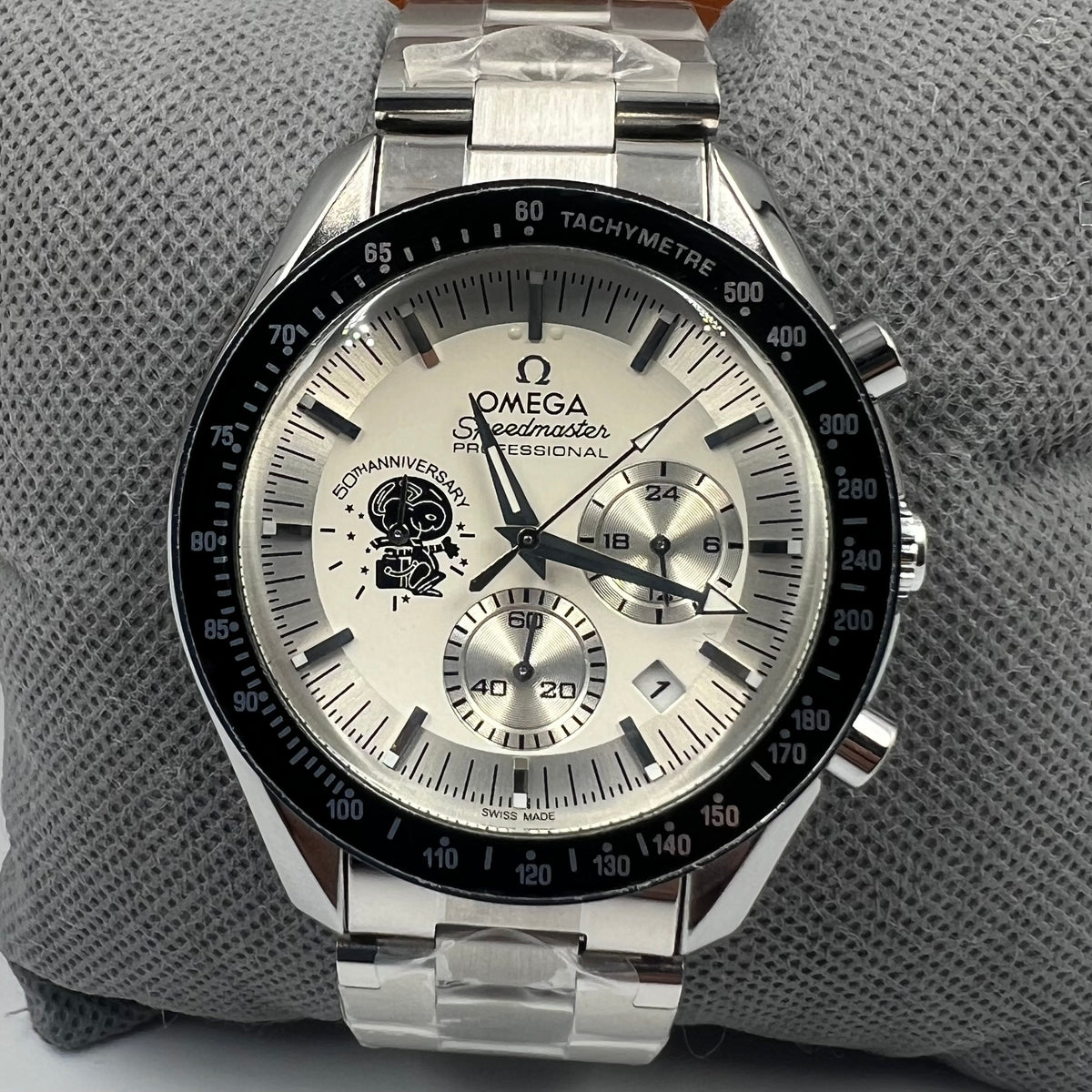 Omega Speedmaster Chronograph White Watch