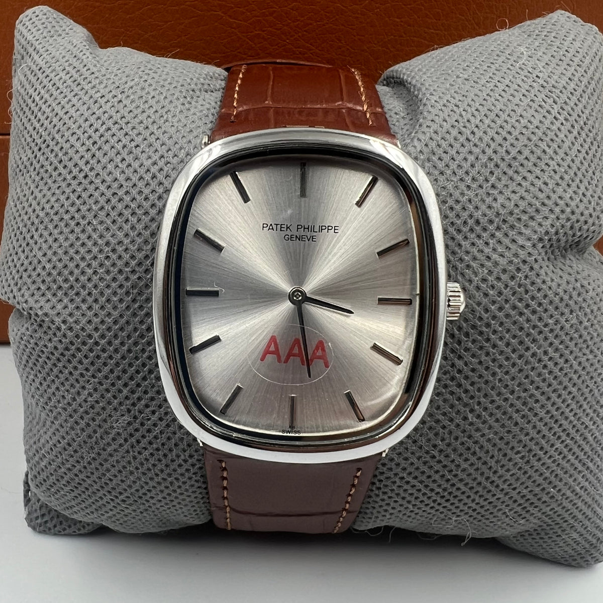Patek AAA Brown Silver Watch