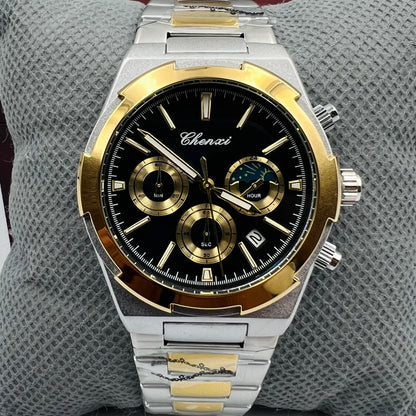 Chenxi Chain Twotone Black Watch