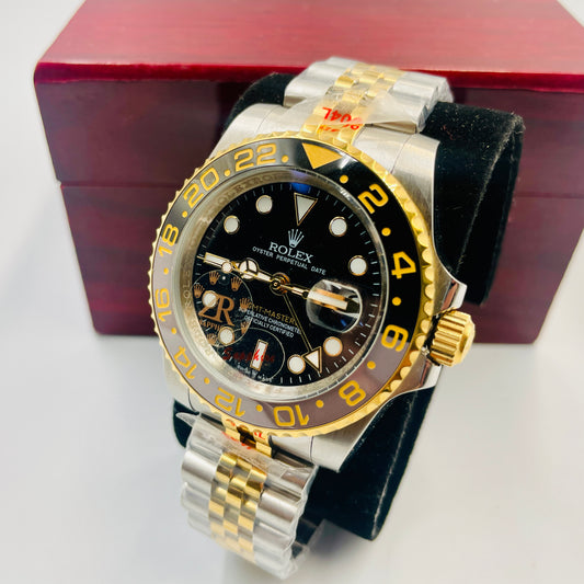Master GMT Master Twotone Black Automatic Watch
