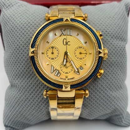 GC Full Golden Ladies Watch