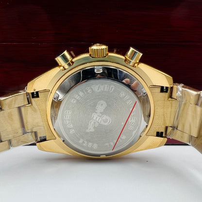 Omega Chain Golden Black Watch