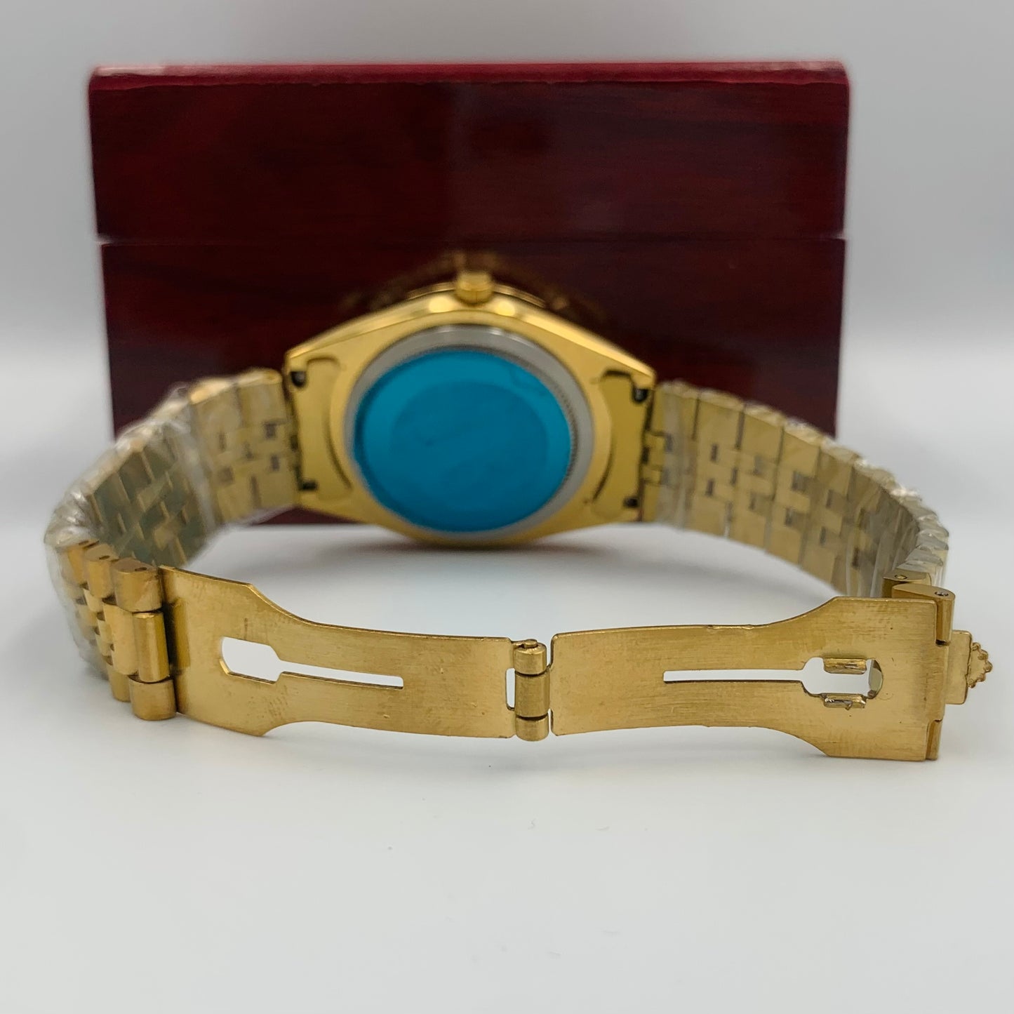 Rolx Full Golden White Jublie Datejust Watch