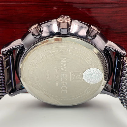 Naviforce Chrono Brown Watch
