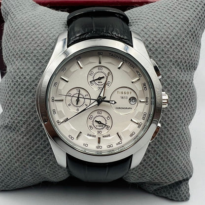 Tissot 1853 Silver White Black Watch