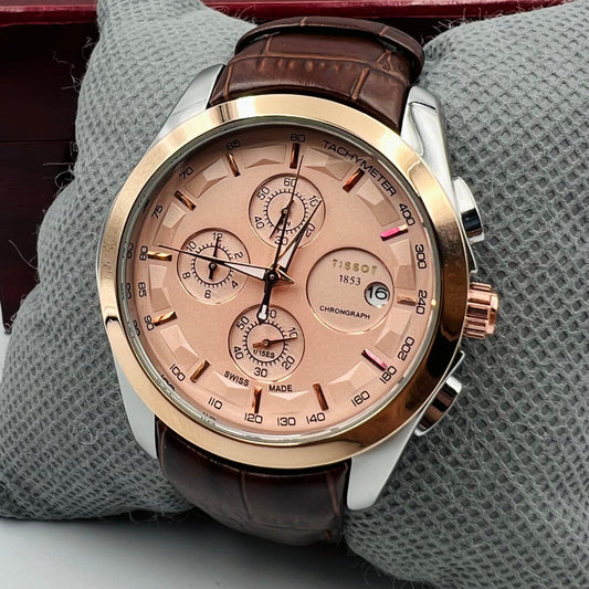 Tissot 1853 Twotone Copper Brown Watch