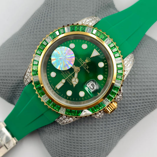 Rolx Sprite Diamond Watch