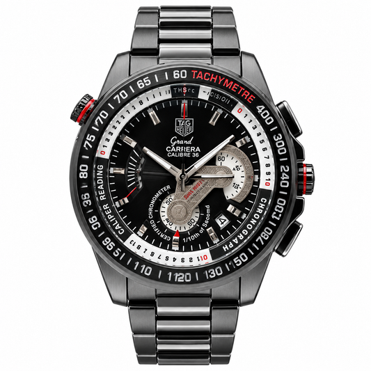 Tag Grand Carrera Ring Full Black Watch