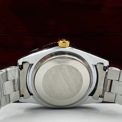 Rolx Datejust Twotone Silver Watch
