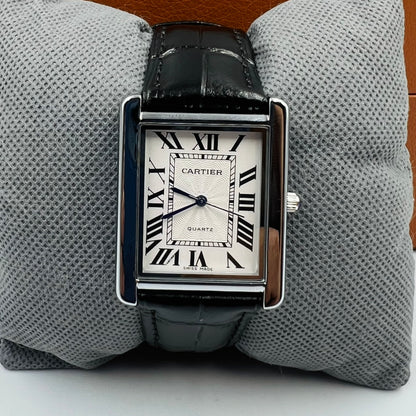 Cart!er Tank Silver Black