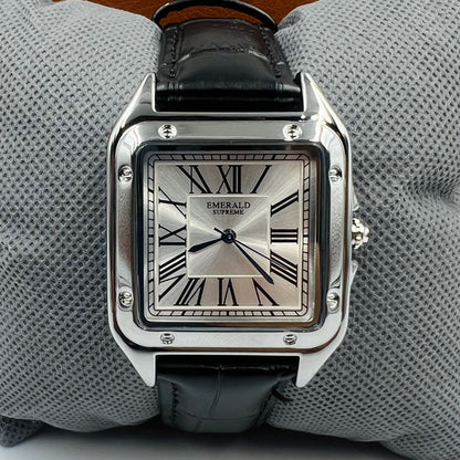 Emerald Silver Black Watch