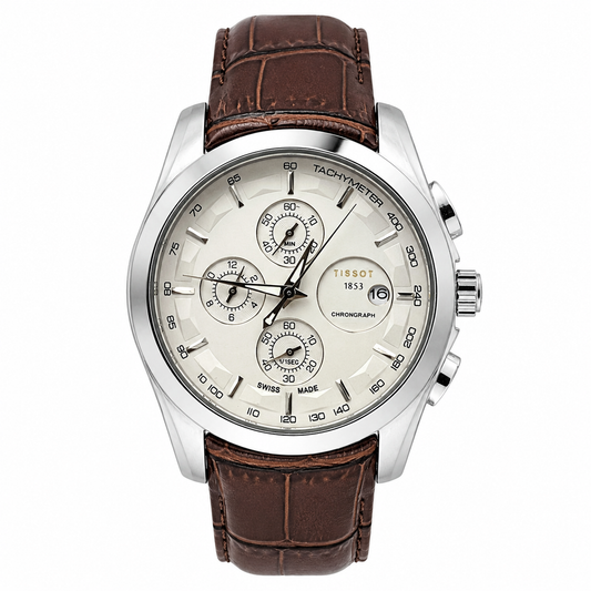 Tissot 1853 Silver Brown Watch