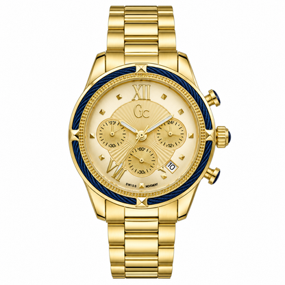 GC Full Golden Ladies Watch