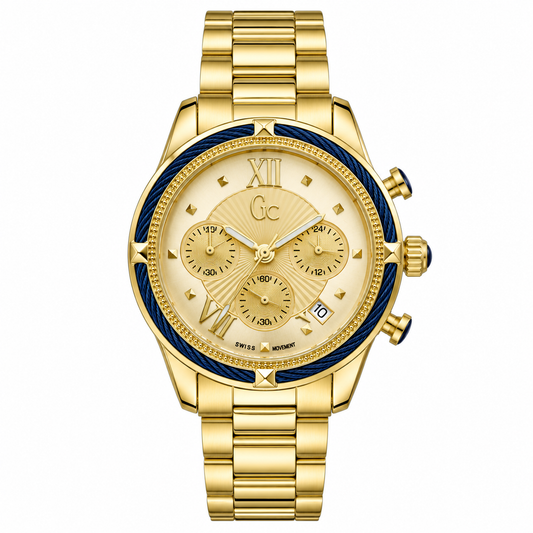 GC Full Golden Ladies Watch