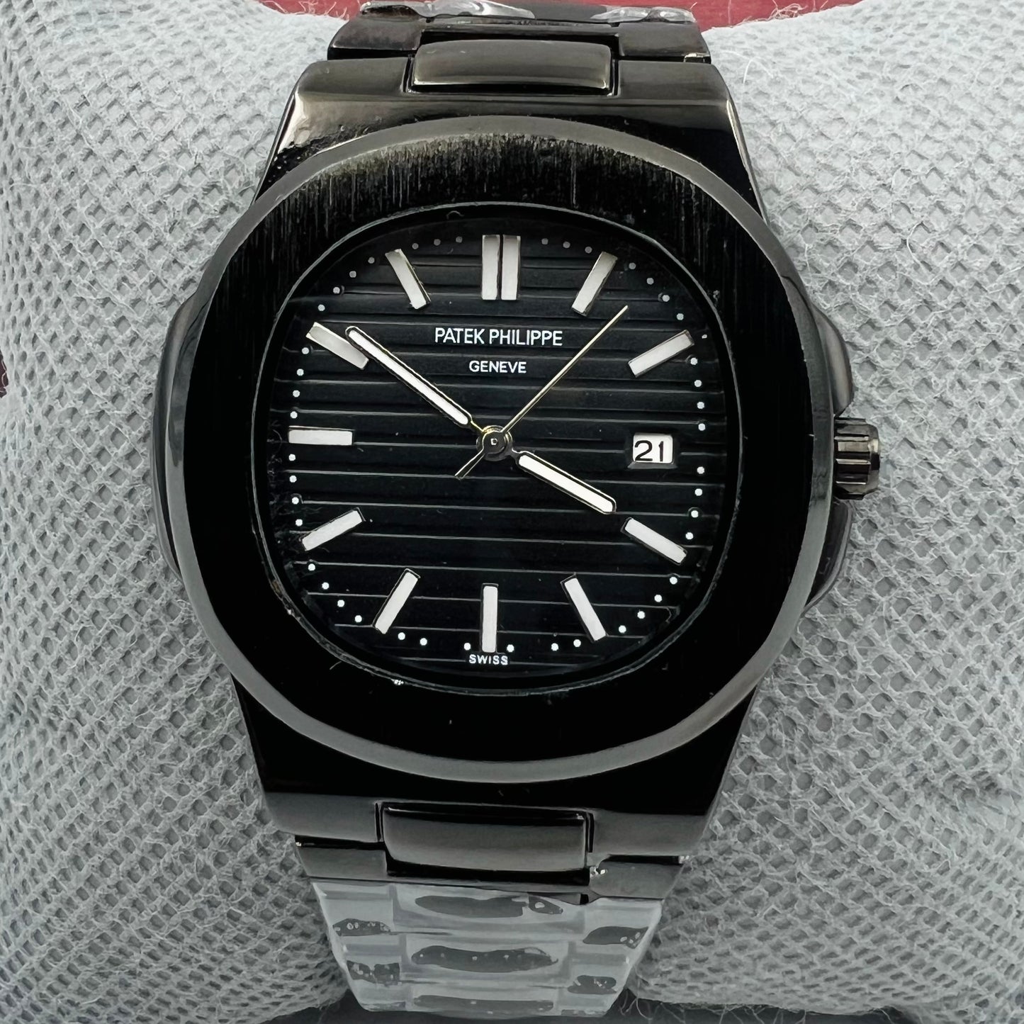 Patek Full Black Watch