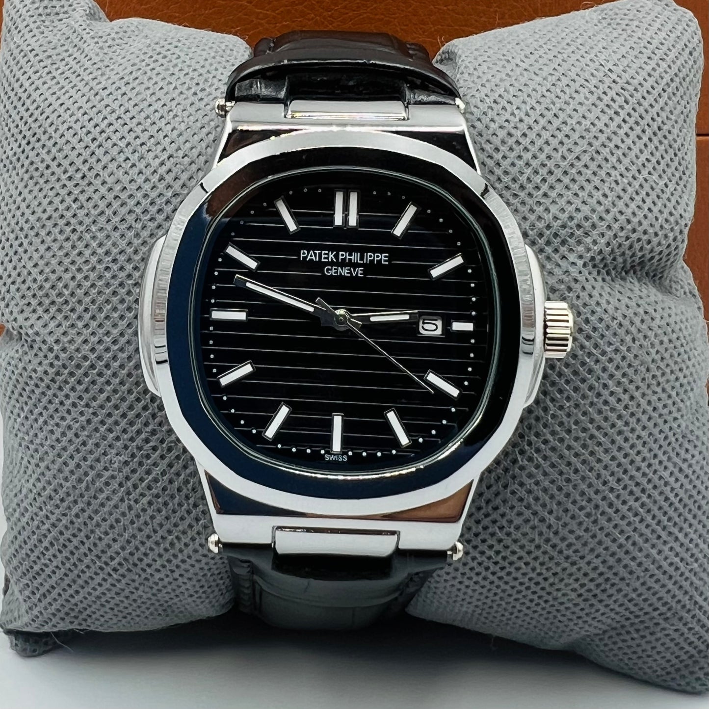 PP Strap Silver Black Watch
