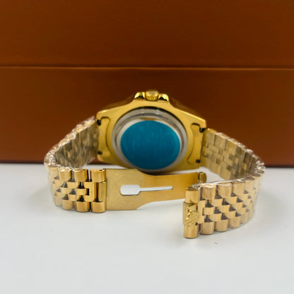 GMT Full Golden Watch