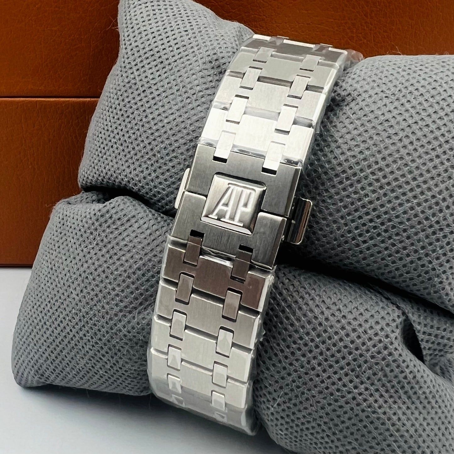AP Silver Black Automatic Watch
