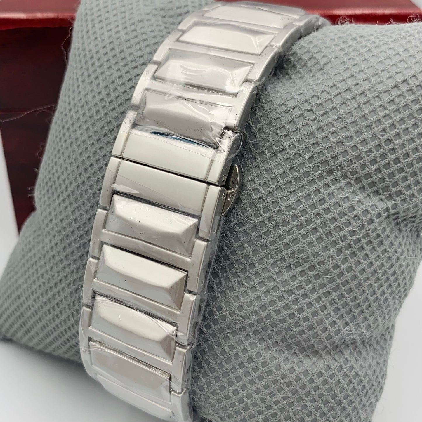 Hub Green Silver Watch