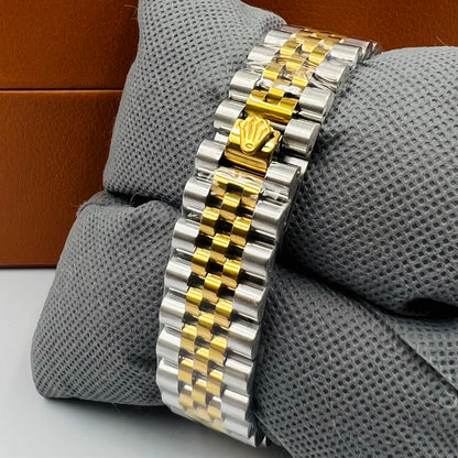 GMT Twotone Golden Watch