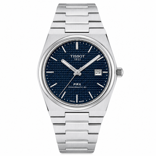 Tissot PRX Silver Blue Automatic Watch