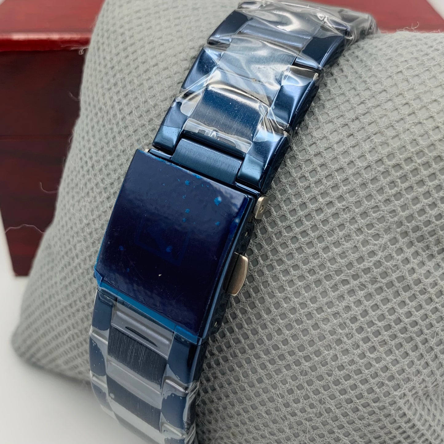 Curren Blue Twotone Chornograph Working Watch