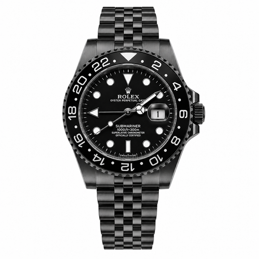 GMT Full Black Watch
