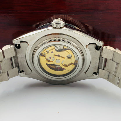 Rolx Silver Automatic Watch