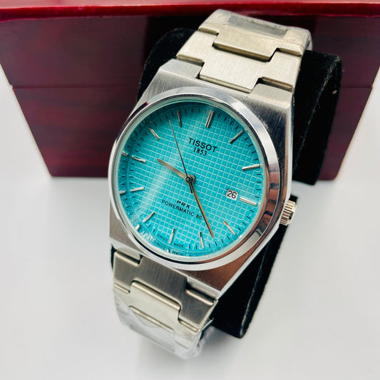 PRX Silver SkyBlue PowerMatic Watch