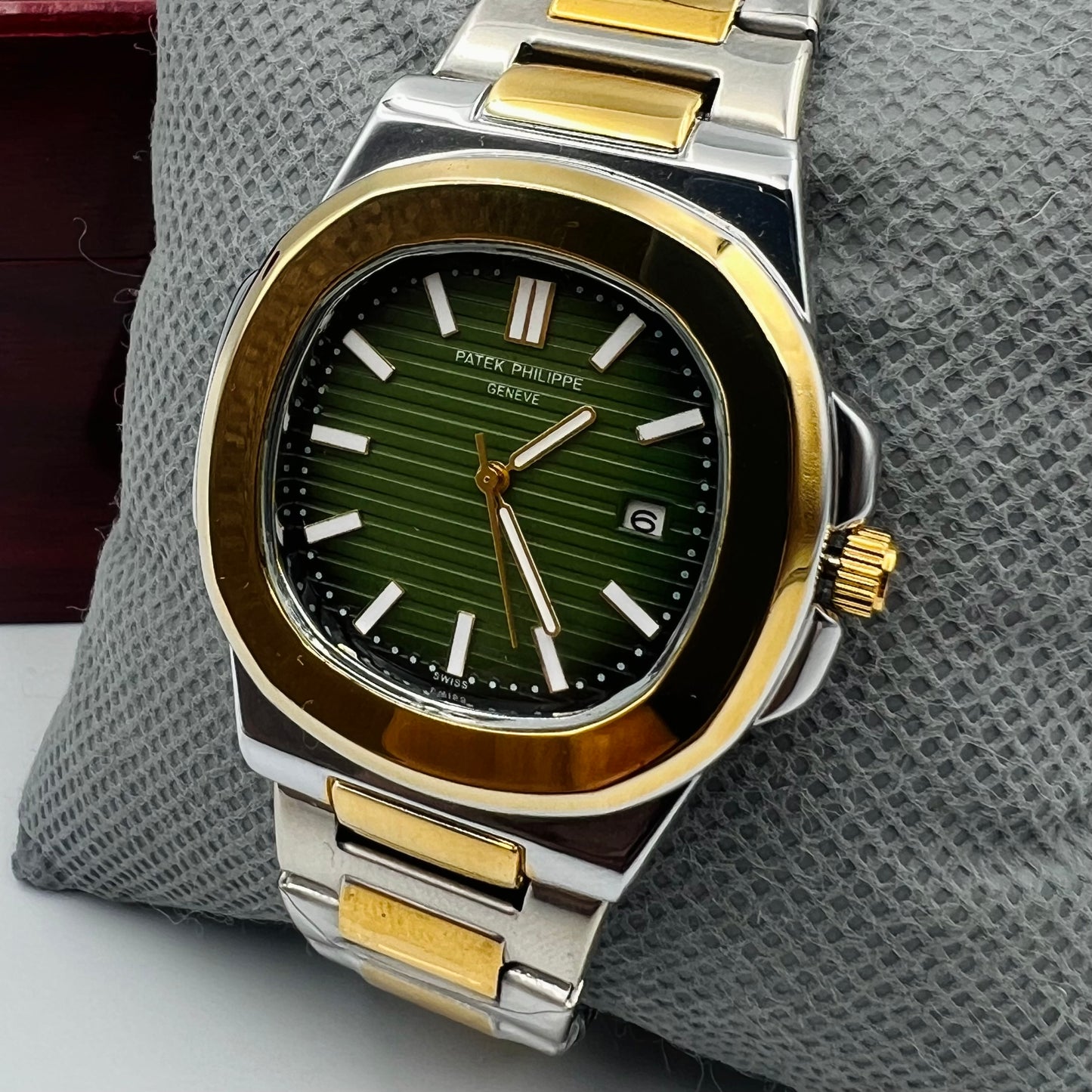 Patek Twotone Green Watch