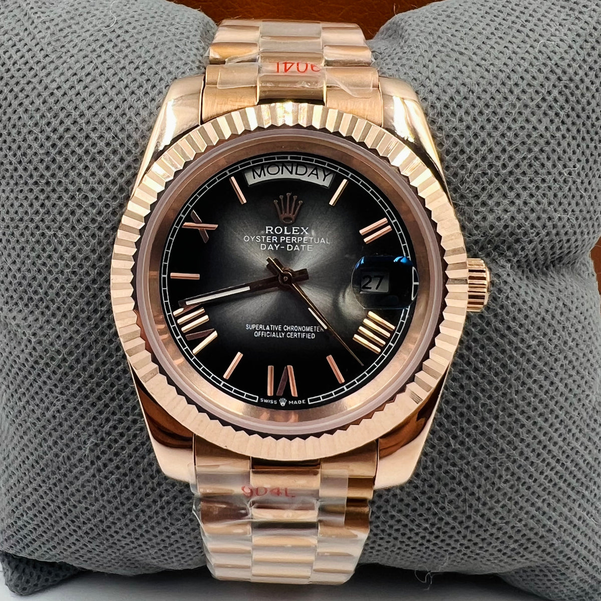 Master AAA Rolx DayDate Copper Twotone Automatic Watch