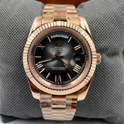 Master AAA Rolx DayDate Copper Twotone Automatic Watch