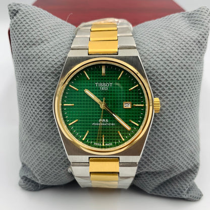 Tissot PRX Green Dail Watch