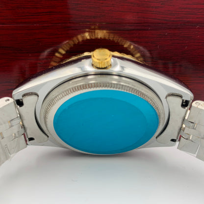 Rolx Twotone White Jublie Datejust Watch