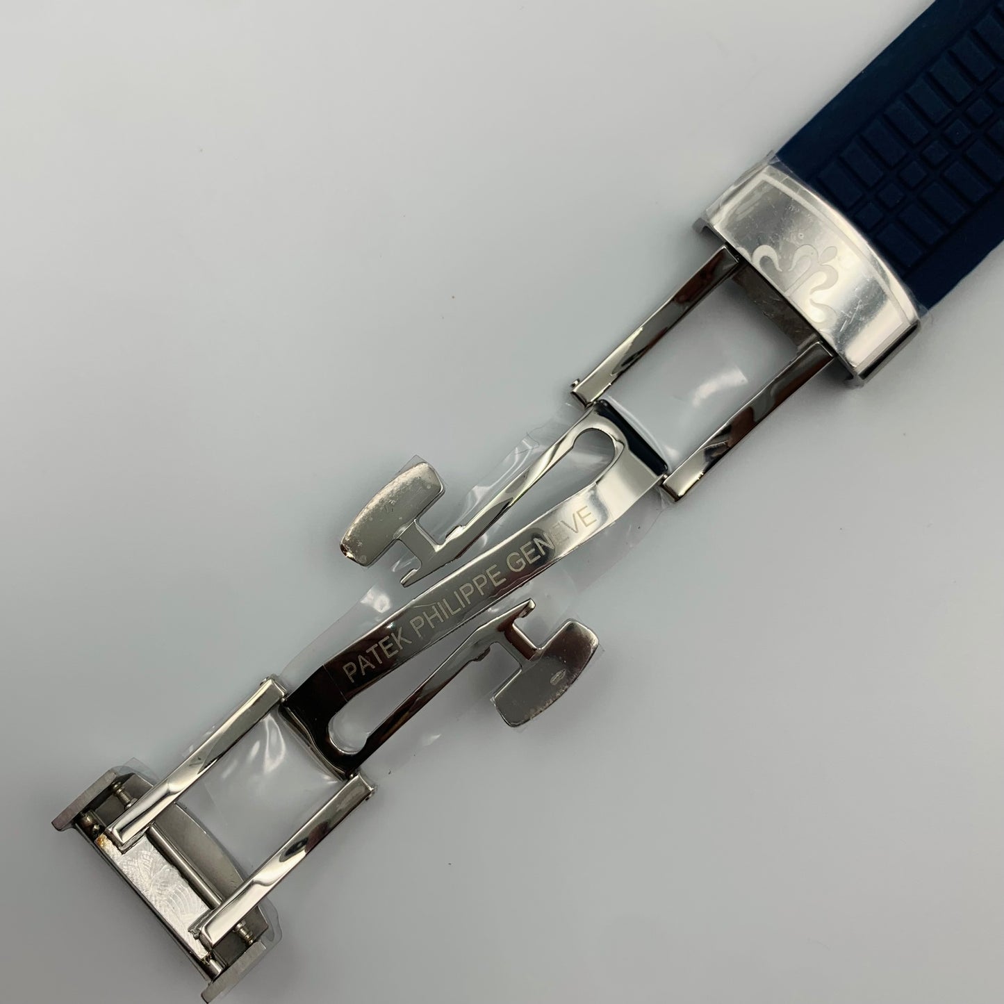 Patek Blue Dail Blue Strap Watch