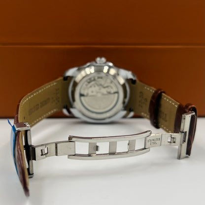 Tissot 1853 Automatic Twotone White Brown Watch
