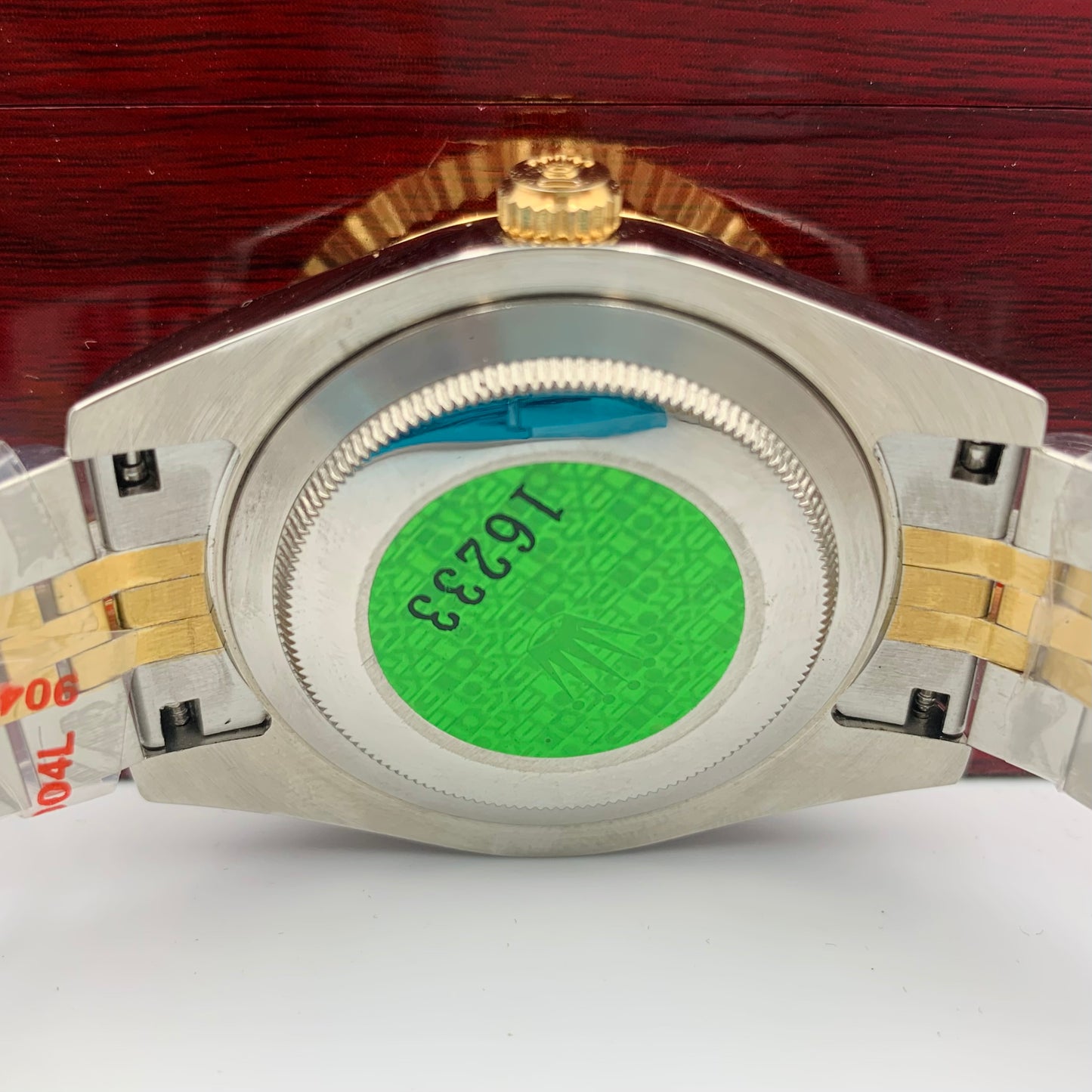 Rolx Twotone Golden Datejust Watch