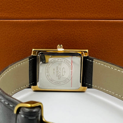 Elegance Golden Grey Watch