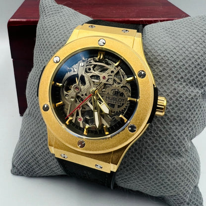 Hublo Golden Automatic Watch