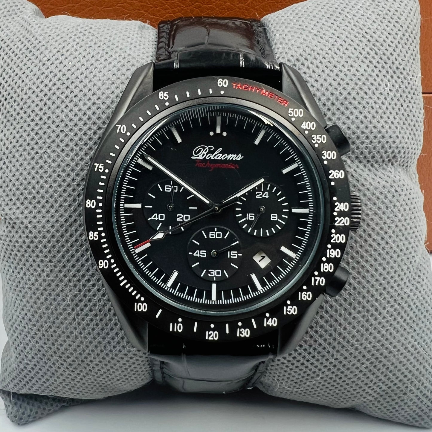 Bolamos Chronograph Working Black Watch