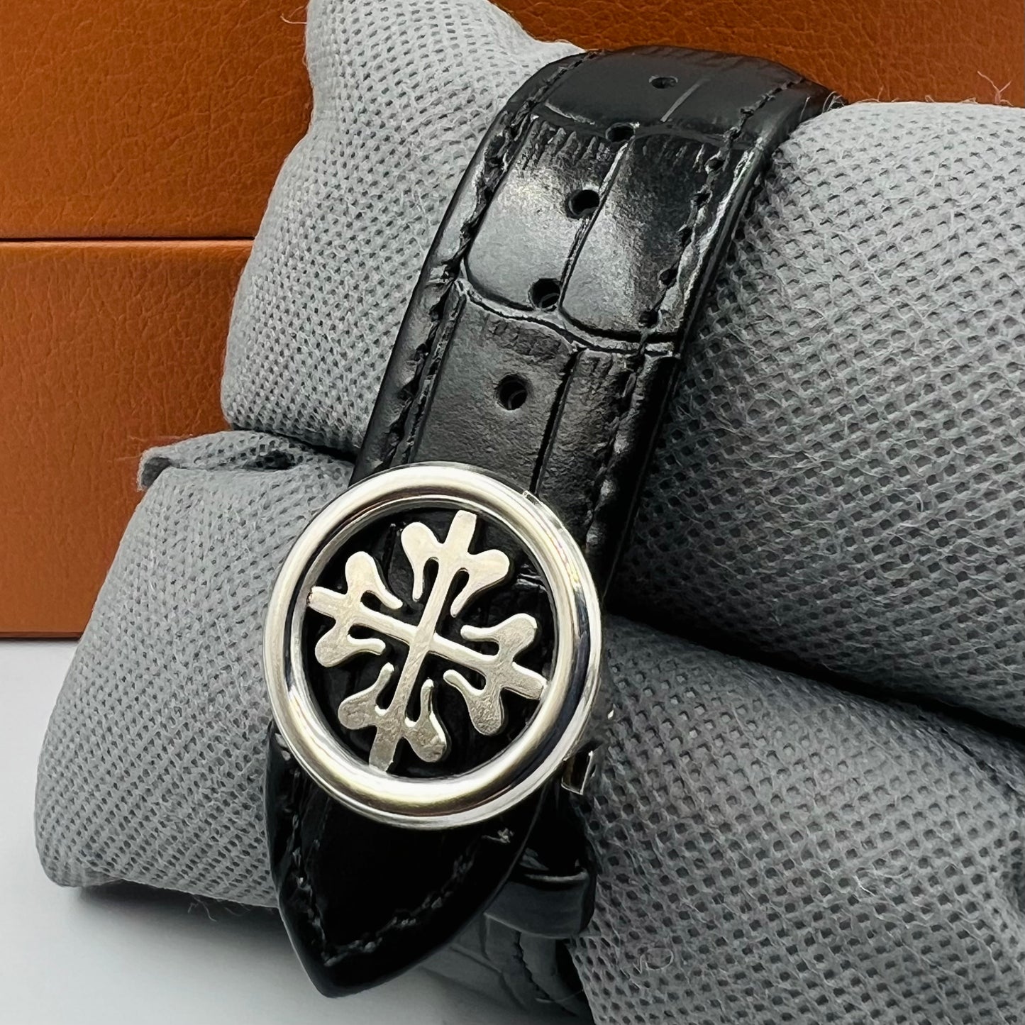 PP Strap Silver Black Watch